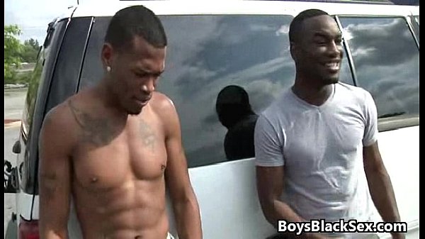 Black Gay Dude Fuck White Skinny Twink Hard In His Tight Ass 05
