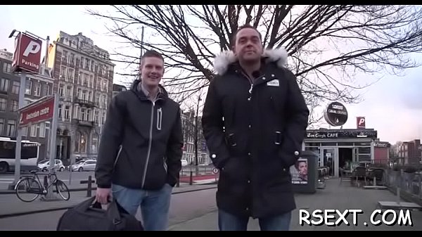 Hottie takes it up the ga 