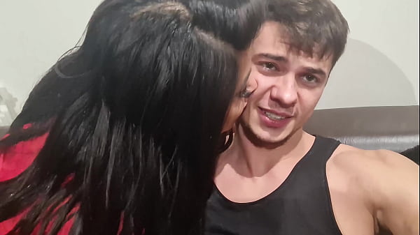 Fucking a busty latina with people behind me in the studio 