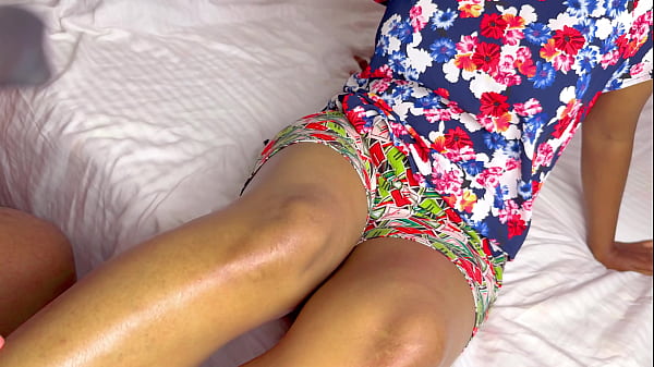 she_moaning_loud when I lickher pussy with_her hot_legs