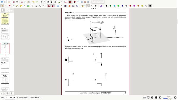 Resolvendo a prova do encceja 