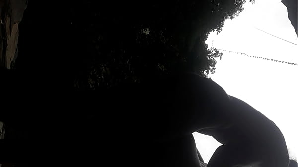 Fomos para cachoeira ver a paisagem 