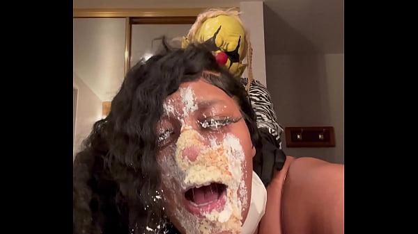 Rising Bbw Gets Her Pussy Smashed And Her Face Smashed With Cake & Cock thumbnail
