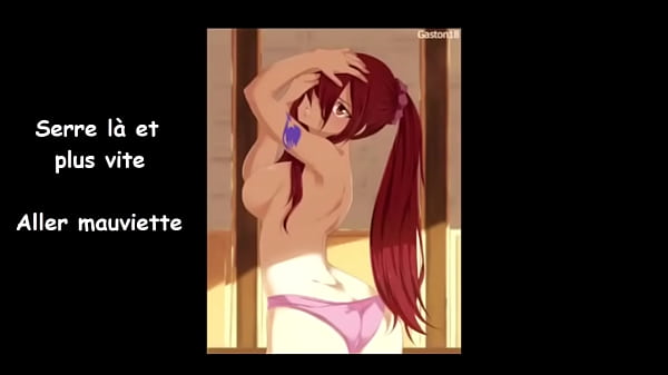 Erza help yourself cums in french jerk yourself joi cei 