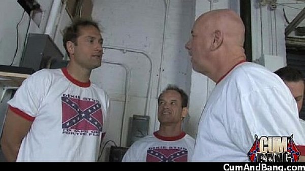 Ebony slut group fucked and facialized 27 