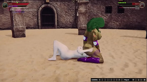 Jennifer Vs Neri [nf3d Female Sex Femdom Combat Arena] thumbnail