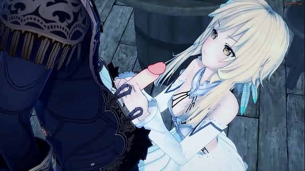 Diluc Mouth Fucks Lumine Before Fucking Her Doggystyle. thumbnail