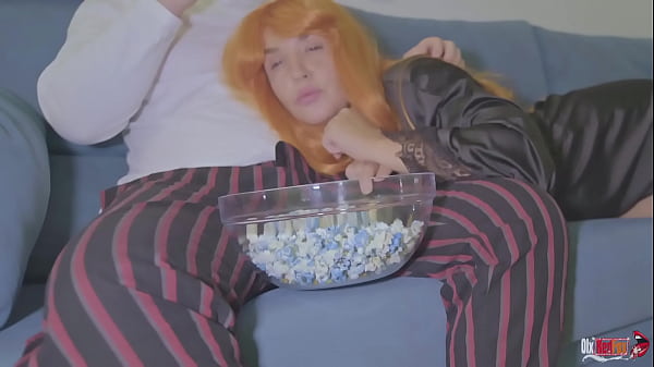 Play MP4 - STEPMOM STARTS SUCKING MY COCK WHILE WATCHING A MOVIE AND SITTING ON IT &comma; I FUCK AND CUM IN HER PUSSY