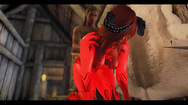 Having a relaxing time in the sleeping giant in with a succubus