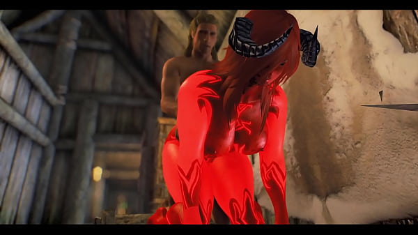 Having a relaxing time in the sleeping giant in with a succubus