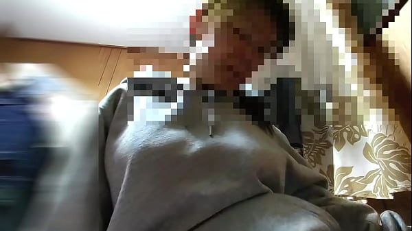 アァン 恥ずかしいエロ下着を着たアラフィフ熟女のEカップおっぱいをモミモミ