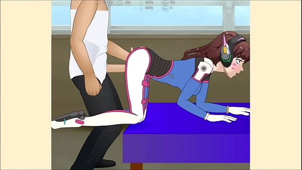 Overwatch D.Va Porn/Hentai Super Deepthroat (SDT) 