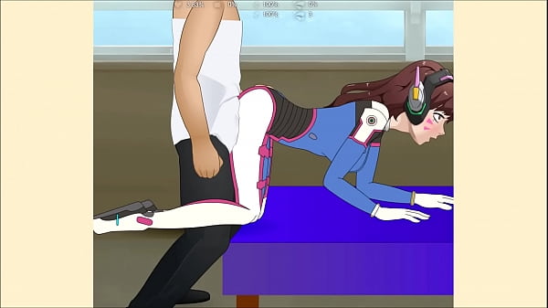 Overwatch D.Va Porn/Hentai_Super Deepthroat(SDT)