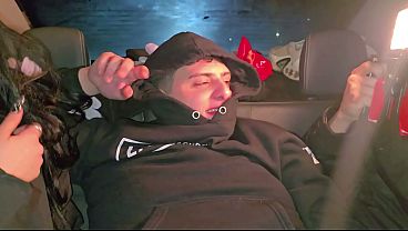 Play MP4 - Dirty sluts sucking dick in the Uber before party&excl; Knock Knock Stream