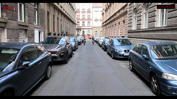 Mel and Sissi have sex on the street 