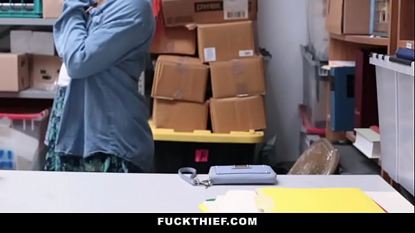 Shy Teen Patted Down and Fucked By_Mall Officer