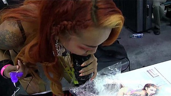 Too wild at Exxxotica chicao pornstars n freaks 