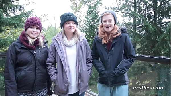 Three sexy babes bring each other to multiple orgasms