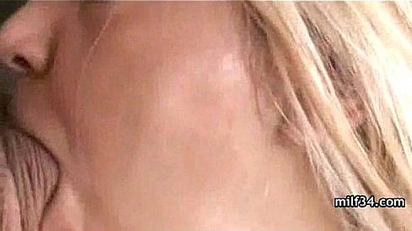 Big breated horny milf's bedroom seduction 