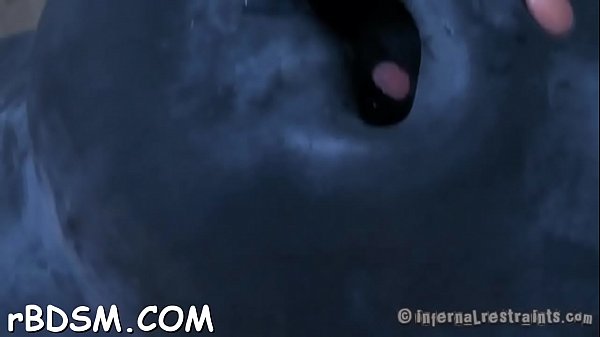 Chained up beauties get their slit_drilled by