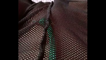 Flash Pantaloncini A Rete Vedo Non Vedo Sulla Fica thumbnail