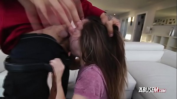 Tender petite seduces her huge sizedfriend to get banged