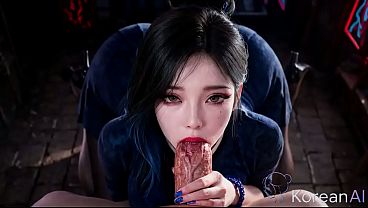 I Made This Juicy Korean Slut Lick My Balls And Then Filled Her Slit To The Very Bottom With Hot Cum [ai] thumbnail