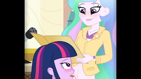 Twilight sparkle x princess celestia equestria girls animation dub~ voice magicalmysticva