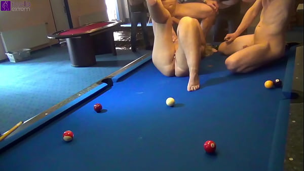 Play MP4 - Public&colon; Bareback fuck orgy in the billiard cafe&excl; 3 girls are fucked hard by 10 men&excl; Part 4