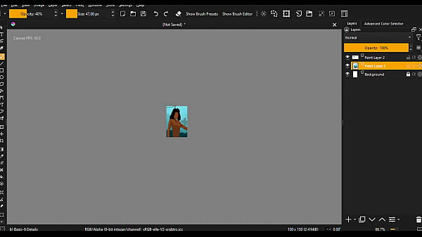 Old female drawing & painting 