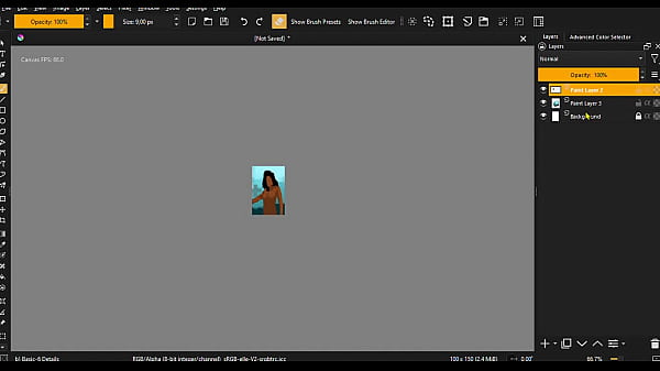 Old female drawing & painting 