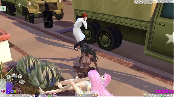 sims 4 ladyboy goddesses offending people in public