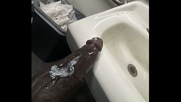 Beating My Dick @ Work