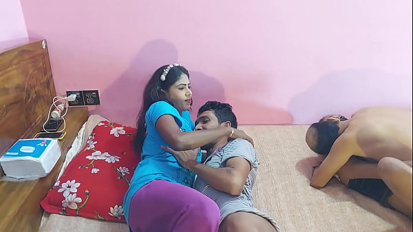 Two Hot Couple sex! Beautiful wife'_s VS aged Husband ( Foursome) , Hanif pk and popy and sumona and manik