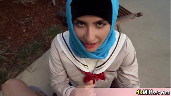 Angeline loves her hijab evenwhile fucked she is notremoving it