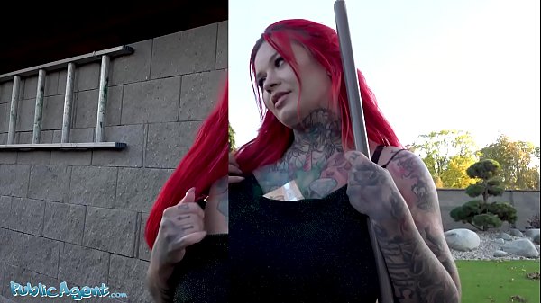 Play MP4 - Public Agent Sabien Demonia gets her big tits out and pussy fucked