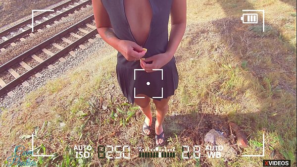 Outdoor Pussyjob Cum in myPussy Panties and then_Wears it4K