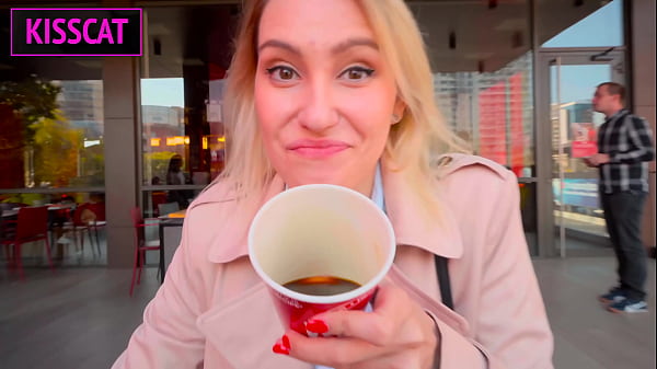 Public Blowjob In Wendis Toilet & Get Coffe With Cum thumbnail