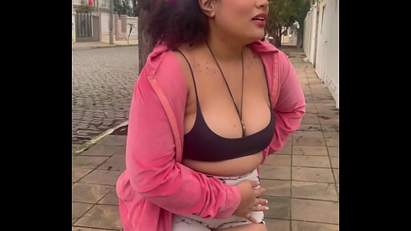 Chubby Girl Farting In Public While Walking &ndash; Can&rsquo;t Hold It thumbnail
