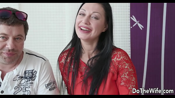 Hot MILF_Eva Ann_Takes a_Stiff Cock Right_in Front of Cuckold Hubby