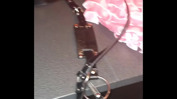 Sissy selfbondage intro showing the toys i will be using