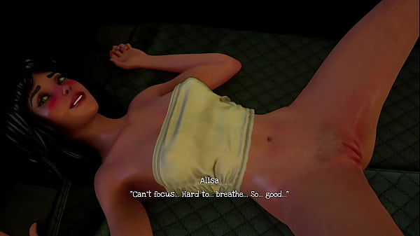 Alisa having fun deluded