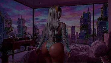 Nonton Silver Fox: The Premiere. Oiled Neko Pov (ai-animated) thumbnail