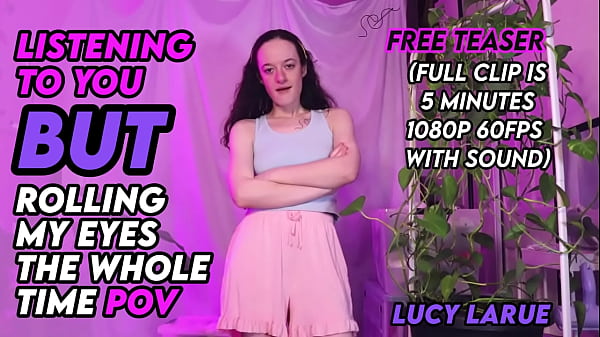 I made this video because so many men get off on pissing women off 