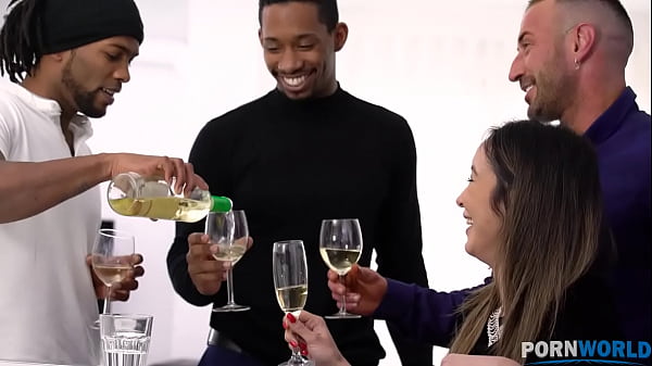 Play MP4 - Interracial DP Party with Skinny Slut Francys Belle GP2170