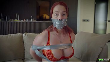 Red Hair Girl Next Door In Law Bound And Wrapgagged Willingly Ep 1 thumbnail