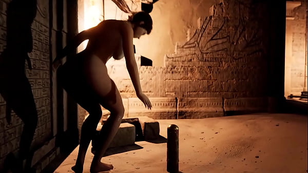 Lara decides which hole of hers the new guests will have_fun with_Hentai_Game