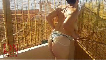 The Bitch Spreads Her Legs, Shows A Meaty Juicy Pussy. Slut Teases With Her Flexible Sexy Body. thumbnail