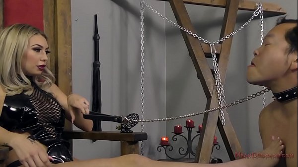 Goddess Kat And Her Foot Worship Slave 