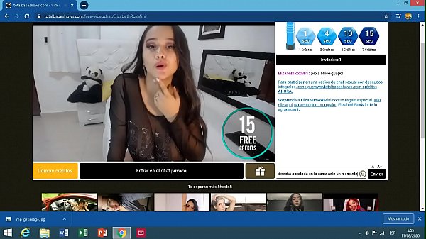 Elizabeth Rox Mini_modelo Webcam Venezolana